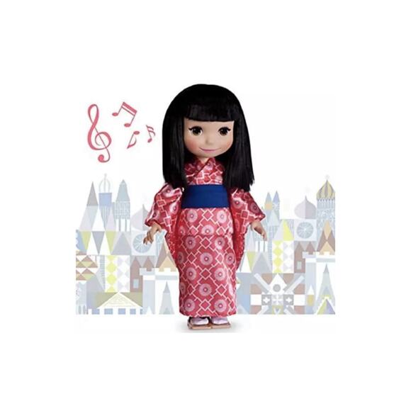 Rare Disney Animators' Collection It's a Small World Singing Japan Doll 16in
